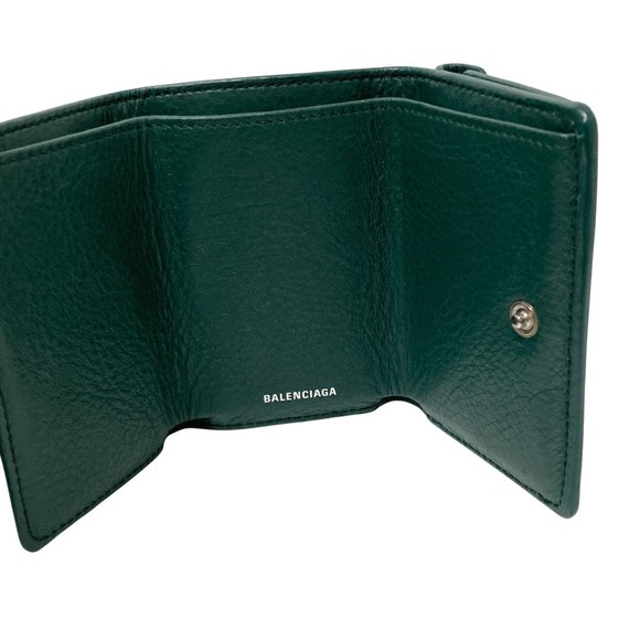Balenciaga Tri Wallet Green - Picture 5 of 5